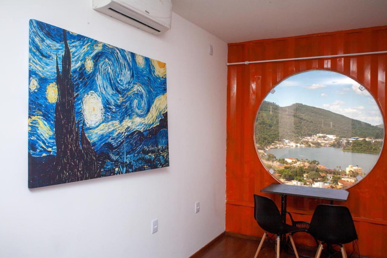 شقة Amsterdam Lofts 3 Poços de Caldas المظهر الخارجي الصورة
